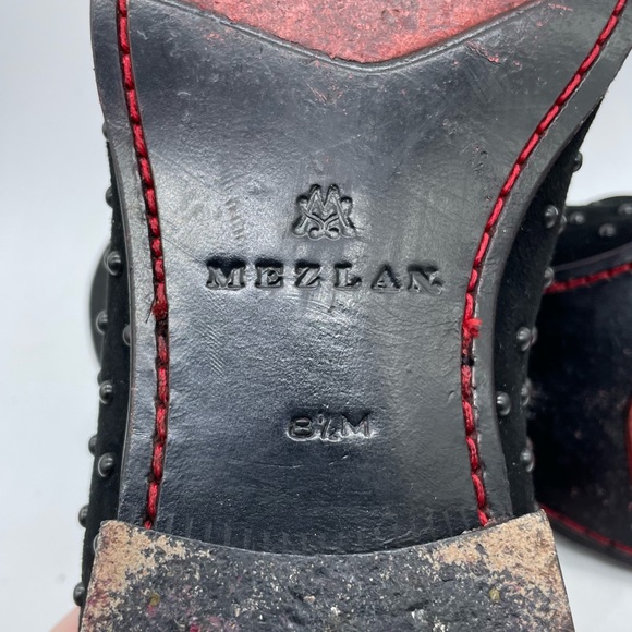 Mezlan Batiste Studded Suede Loafer - Picture 8 of 13